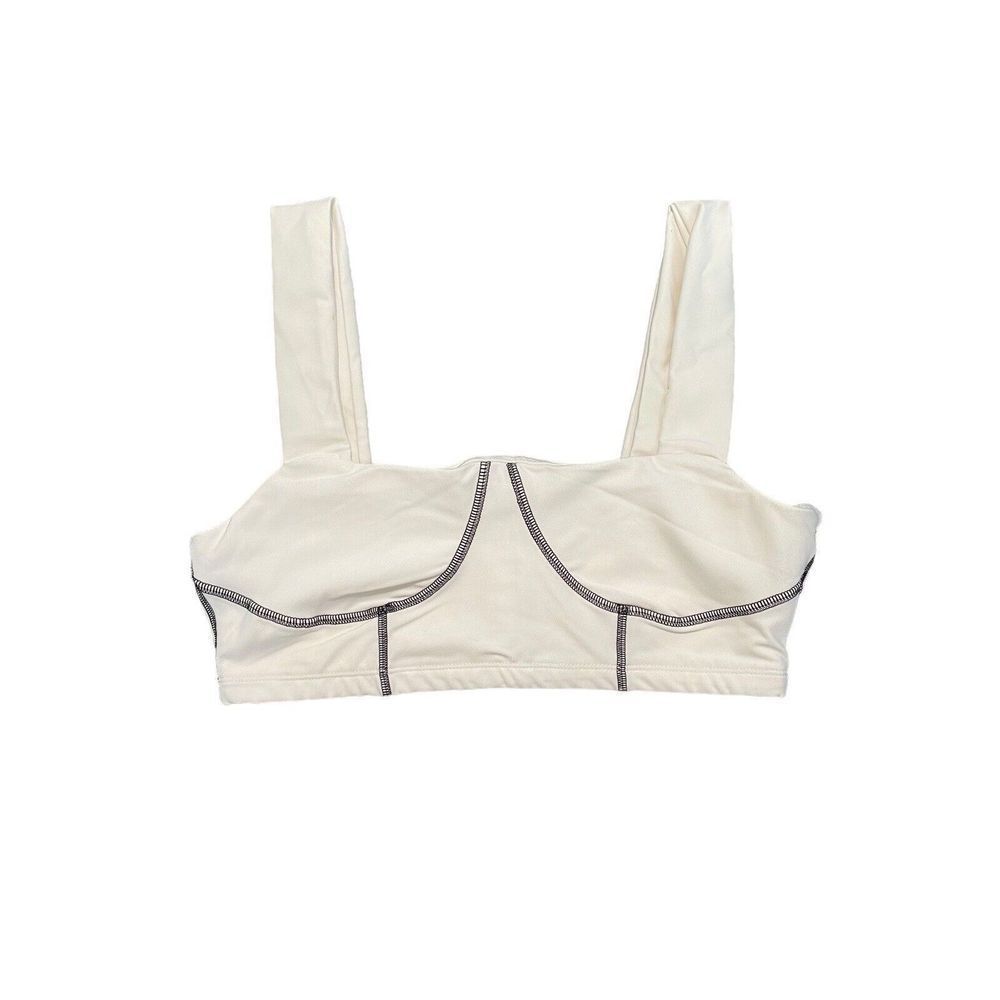 New WEWOREWHAT Comfort Straps Corset Top Bra Black Size Large